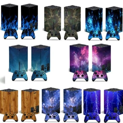 Xbox Series X Skin Sticker Decal Vinyl Wrap Cover for Console & Controllers - Photo 1/4