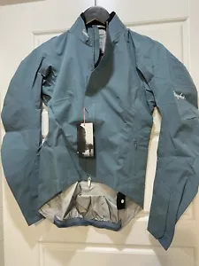 RAPHA Women’s Souplesse Race Cape, Blue/Teal, Size M, New With Tags - Picture 1 of 10