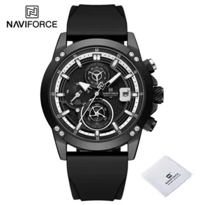 NAVIFORCE Men's Quartz Calendar Watches Fashion Casual Wild Wristwatch… - Picture 1 of 1