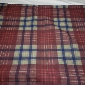 2 almohadas vintage Westpoint Stevens farsa estándar azul rojo cuadros granja usadas en excelente estado - Imagen 1 de 11