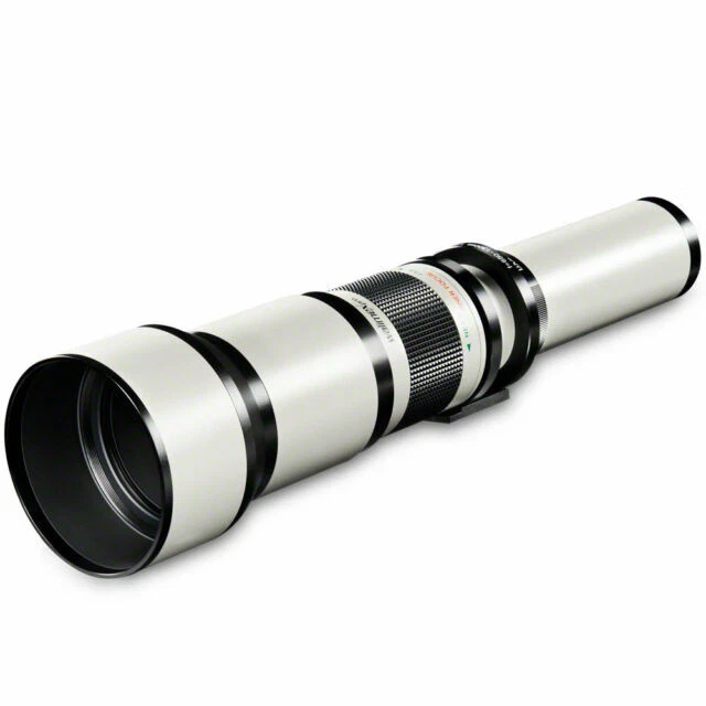 Walimex pro f/1.8-18 650-1300mm Teleobjetivo para Sony A - Blanco