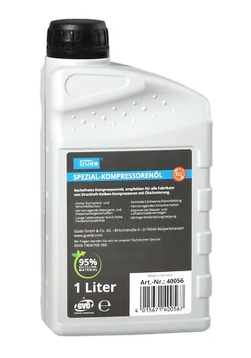 Güde Kompressorenöl 1L Druckluft Öl 1 Liter für Kompressor