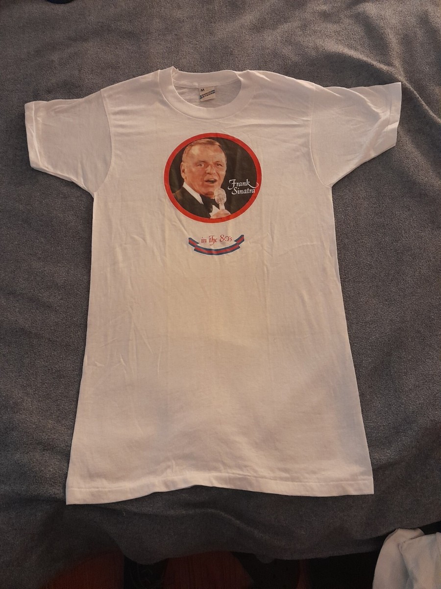 80s Frank Sinatra シナトラ screen stars Tee Vintage Frank Sinatra 80s Single Stitch T-Shirt (S