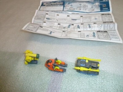 Transformers Armada dualor,buzzsaw,drill bit Min Con Teams. - Image 1 of 3
