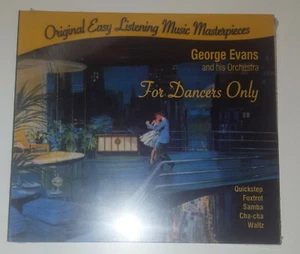George Evans & His Orchestra - For Dancers Only 2009 only Greek Digipak CD NEW - Picture 1 of 2