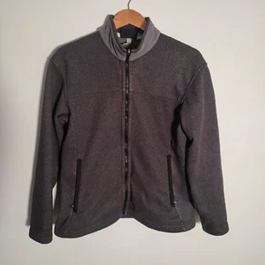 Patagonia Synchilla Grey Womens Medium M Full Zip Fleece Walking Hiking - Picture 1 of 12