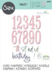 Sizzix Thinlits Dies By Debi Potter 15 Pkg Fabulous Birthday Numbers 666230
