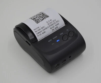 Portable Bluetooth printer Pocket Thermal Printer *TESTED* - Image 1 of 2