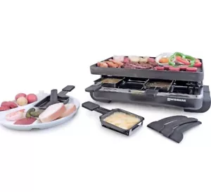 Swissmar KF-77041 Raclette rettangolare classica 1200 Watt 8 persone NUOVA - Foto 1 di 10