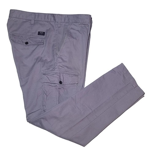 Pantaloni cargo Timberland uomo Squam Lake STRAIGHT FIT grigio chiaro A1KY7 taglia 38x32