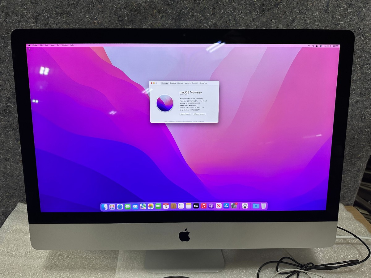 Apple iMac Intel Core i7 6th Gen. 2015 Apple Desktops & All Apple iMac Intel Core i7 6th Gen. 2015 Apple Desktops & All