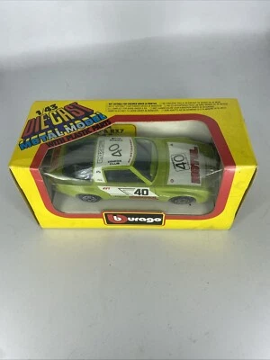 Burago - 4174 - MAZDA  RX-7 - 1:24 - GREEN - TWR MOTUL - Immagine 1 di 3