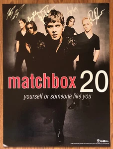Matchbox 20 Twenty Poster Signed In Person 1997 - Picture 1 of 1