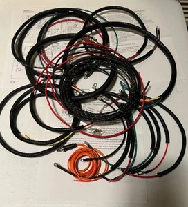 Harley 1969 Electra-Glide Wiring Harness Kit W/ Front Brake Switch 70321-65 USA - Picture 1 of 10