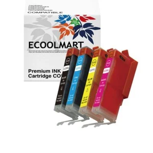 4pack CLI251XL ink set fits PIXMA MG5420 MG5422 MG5520 MG5520BK Printer - Imagen 1 de 3