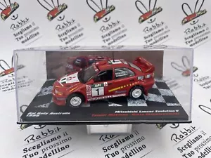 DIE CAST " MITSUBISHI LANCER EVOLUTION V RALLY AUSTRALIA 1998 " 1/43 - Foto 1 di 2