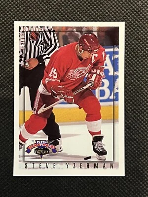 1996-97 Steve Yzerman Topps NHL Picks #31 - Image 1 of 2