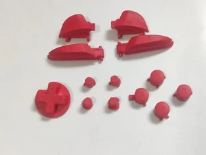 Botones de mando rojo oscuro compatibles para mando Nintendo Switch Pro - Imagen 1 de 3
