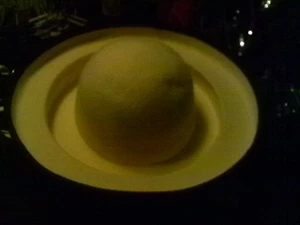 KOKIN BLACK & WINTER WHITE WOOL SCULTURE HAT 1980'S RETRO MODERN BOHO CHIC - Picture 1 of 11