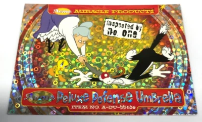 LOONEY TUNES BACK IN ACTION TRADING CARD ACME MIRACLE PRODUCTS CHASE CARD A-2 - Image 1 of 2