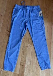 Cherokee Workwear Scrub Men Tall Natural Rise Jogger Pant WW012T CIE XL Blue NWT - Picture 1 of 6