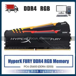 RGB 8GB 16GB 32GB DDR4-3200 MHz PC4-25600 DIMM XMP Desktop Memory lot 288-pin - Picture 1 of 6
