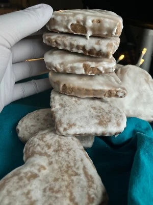 Galletas caseras de pan de jengibre miel canela mantequilla irlandesa suave sabroso fresco cantidad 15 Foto 1 de 4