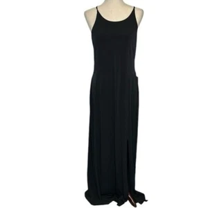 Express NWT Black Sexy Maxi Dress Women's XL Cocktail Date Night Wedding Guest - Picture 1 of 7