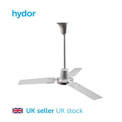 Hydor Ceiling Fan 56 Inch - Destratification Sweep Fan 230V Speed Controllable - Image 1 of 4