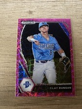 2021 Panini Prizm Draft Picks #PDP209 Clay Dungan Pink Velocity Prizm