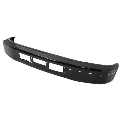 Black Steel Front Bumper For Ford F-Super Duty F150/F250/F350 Bronco 1992-96 97 - Image 1 of 4