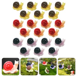 21 Pcs Mini -Schneckenharz DIY-Mikrolandschaftsdekore Mikroszene - Bild 1 von 12