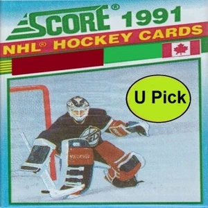 Score '91 NHL Hockey Cards - U Pick - Complete Your Set - Buy 1 Get 2 FREE - Picture 1 of 120