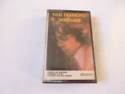 NEIL DIAMOND ~ SERENADE ~ CBS 1974 UK SOFT ROCK CASSETTE TAPE ~ PAPER LABELS - Image 1 of 4