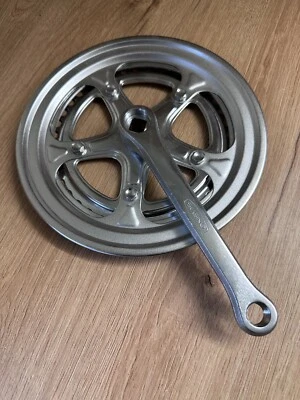 Retro  Parts NOS Sugino Proto Japan Right Crank Arm + Chainrings 40-48T 165mm - Image 1 of 4