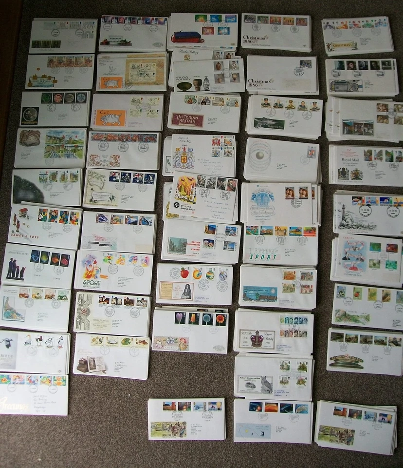 FDCs 1989 1988 1987  First Day Covers  - Take your Pick - Image 1 of 1