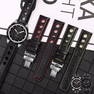 Correa de reloj de cuero de 20 mm para pulsera deportiva Tissot T91 T044 1853 PRS516. - Imagen 1 de 19