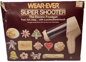 Wear-Ever 70123 Super Shooter pressa per biscotti elettrica con istruzioni vintage! - Foto 1 di 6