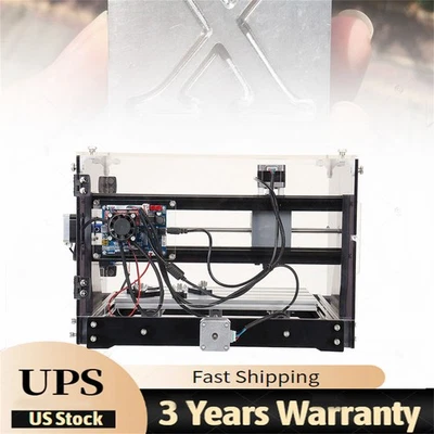 CNC 3018 Router Laser Machine w/o Spindle Wood PCB Milling Engraving Cutting US - Image 1 of 4