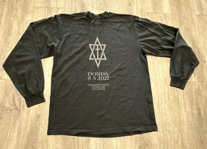 CAMISA MANGA LARGA KANYE WEST DONDA ATLANTA LISTENING PARTY MERCH TALLA L - Imagen 1 de 6