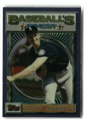 1993 Finest #154 Randy Johnson - Image 1 of 2