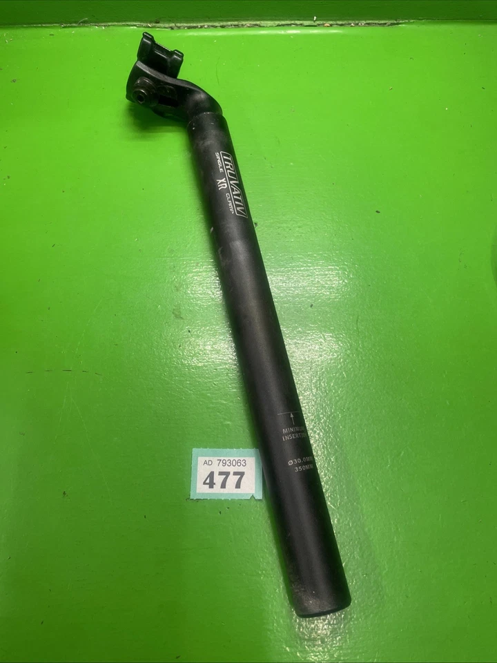 TRUVATIV XR TIJA DE SILLÍN ABRAZADERA ÚNICA 'NEGRO' 30,0x350 mm DH,FR,XC,JMUP MTB E2/477 Foto 1 de 4