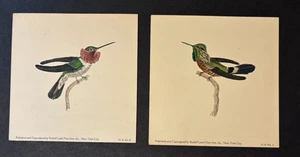 2 Vintage “Jardine Birds ” – Rudolf Lesch Fine Arts Inc., c. 1932 - Picture 1 of 3