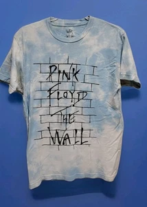 Camiseta Pink Floyd The Wall para hombre azul claro tie dye talla grande - Imagen 1 de 4