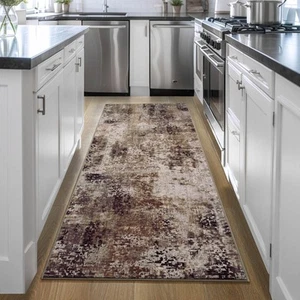 Runner Rug for Kitchen Coffee Hallways Runner Rug Non Slip 2'6''x8' Washable ... - Picture 1 of 8