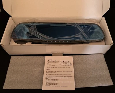 Dash Cam Specchietto Retrovisore Registra Video Audio Dvr HD 1080P + Telec.Post. - Immagine 1 di 4