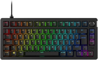 HyperX Alloy Rise 75 Compact Mechanical Gaming Keyboard - Customisable RGB - Image 1 of 4