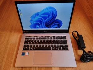 Acer A514-54-501Z Aspire 14" FHD i5-1135G7 8GB RAM 256GB SSD Windows 11 Home - Picture 1 of 7