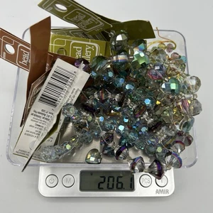 Glass Beads Huge Lot - 10 Strands Bead Gallery Gem Craft Jewelry Making Mix - Picture 1 of 11