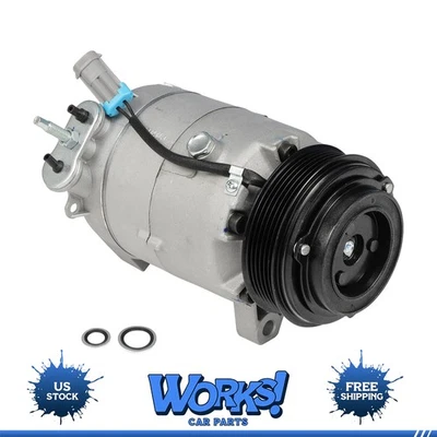 A/C AC Compressor For Chevrolet Malibu 2008-2012 For Saturn Aura 2007-2009 3.6L - Изображение 1 из 4